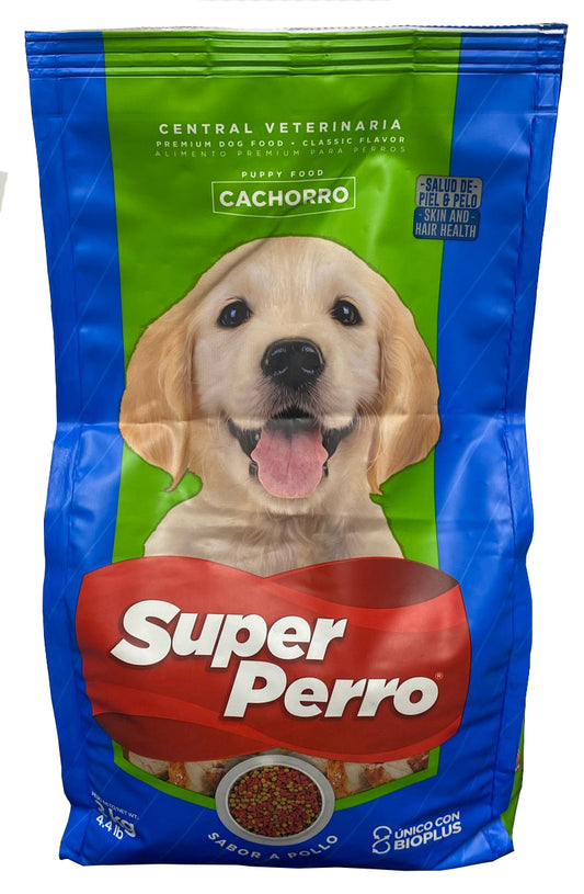 Super Perro Alimento Seco Perro Cachorro 2Kg