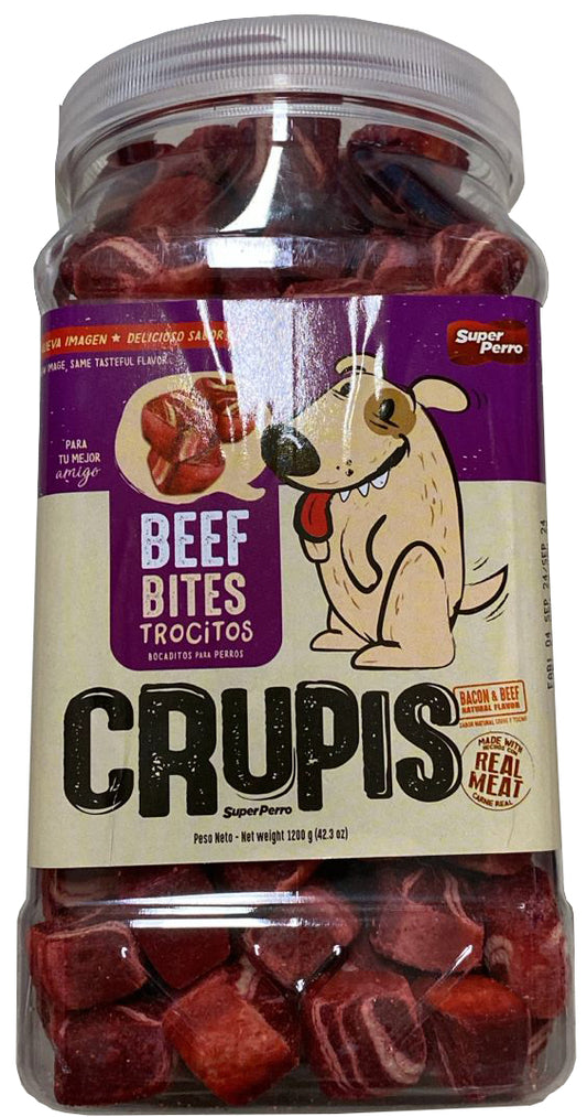 Crupis Trocitos De Carne 1.2 Kg