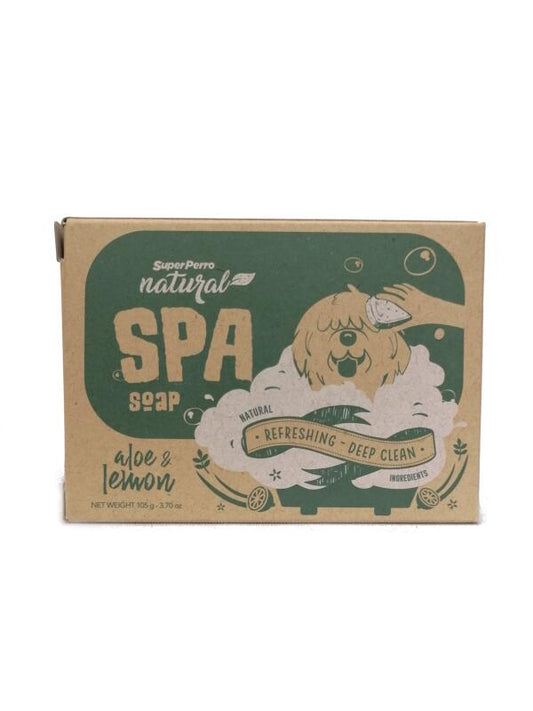 Jabon P Perro Spa Aloe Limon 105G