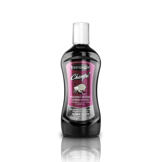 Easygroom Champu Antipulgas Perro Madero Negro 240Ml