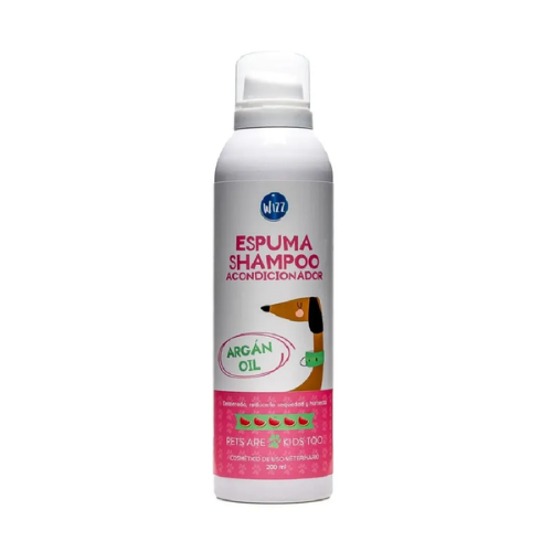 Espuma Shampoo Acond Sandía Wizz 200Ml
