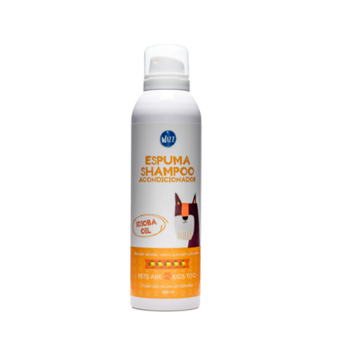 Espuma Shampoo Acond Limón Wizz 200Ml