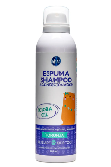 Espuma Shampoo Acond Toronja Wizz 200Ml