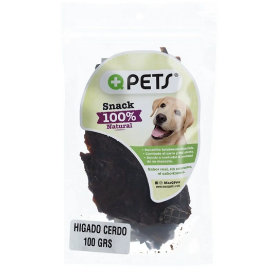 Q Pets Higado Cerdo 100G