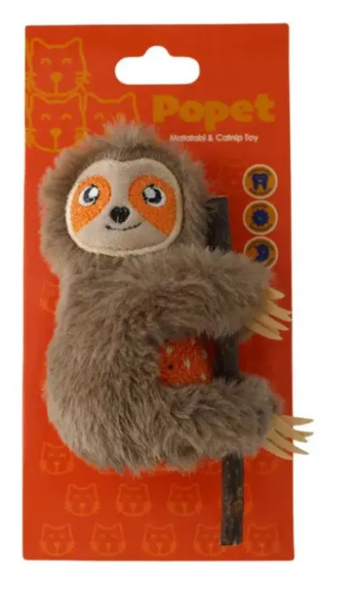 Popet Oso Perezoso Con Matatabi & Catnip