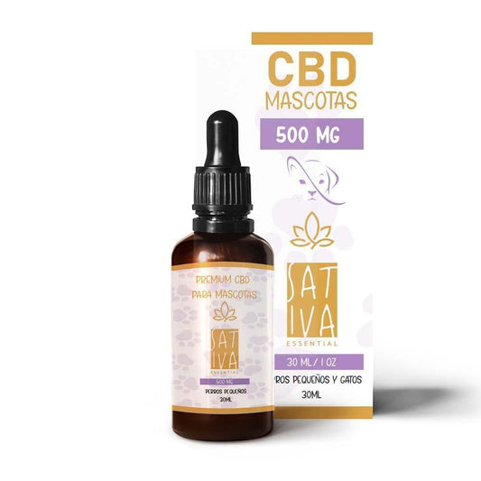 Sativa Aceite Cbd Para Mascotas - Potencia 500Mg