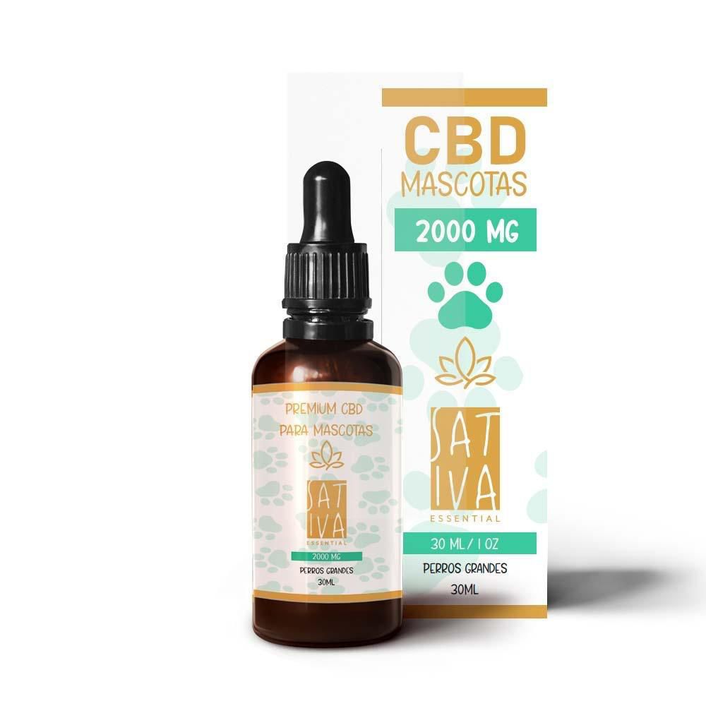 Sativa Aceite Cbd Para Mascotas - Potencia 2000Mg