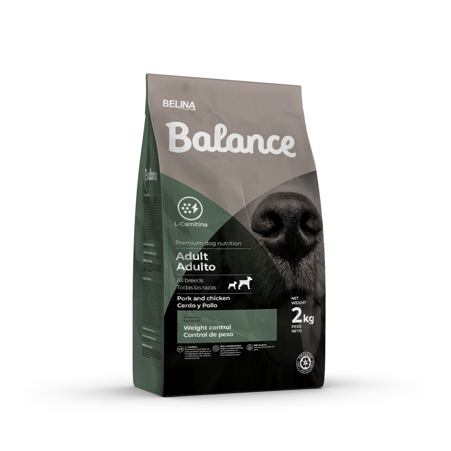 Balance Alimento Seco Para Perro Adulto Control De Peso 2Kg