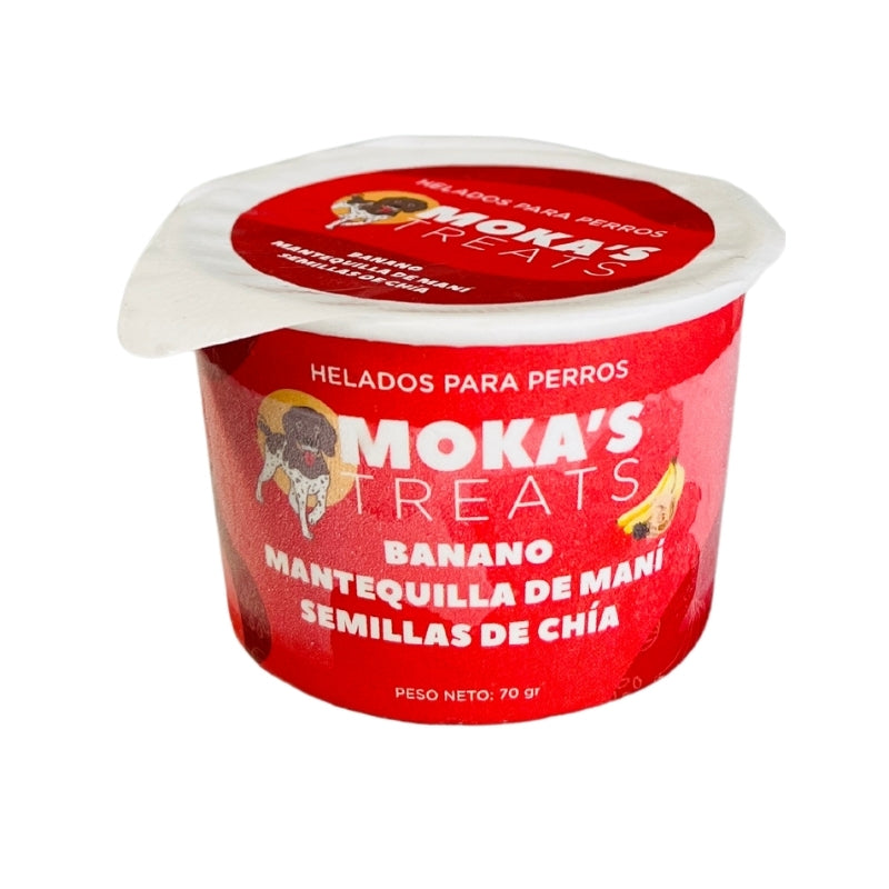 Moka S Treats Banano Mantequilla De Mani Y Chia