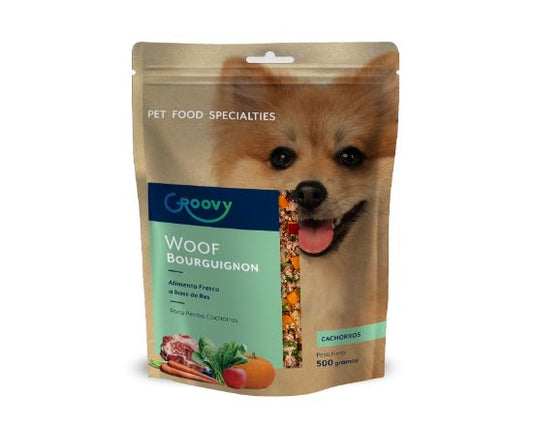 Groovy Alimento Frescco Perro Cachorro Res