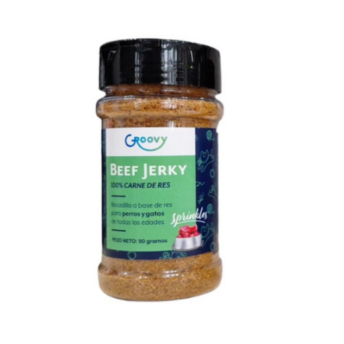 Groovy Jerky Res Bocadillo En Polvo.