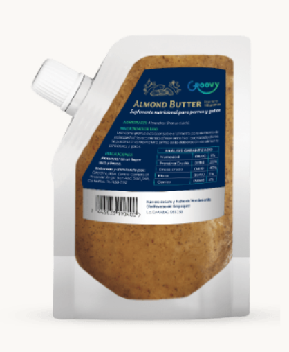 Groovy Mantequilla De Almendras Para Perros Y Gatos 150 G