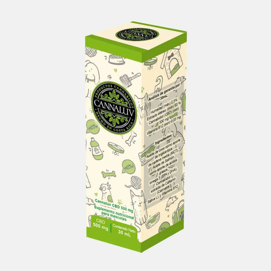Cbd Oil 500 Mg Para Perros De Raza Pequeña Y Mediana 30 Ml