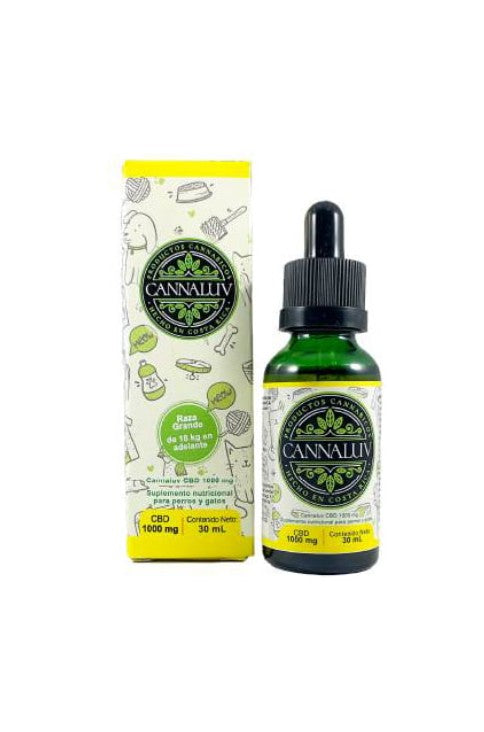 Cbd Oil 1000 Mg Para Perros De Raza Mediana Y Grande 30 Ml