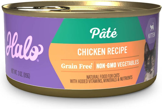 Halo® Kitten - Grain Free Chicken Pâté 3 Oz