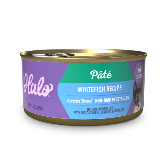 Halo® Kitten - Grain Free Whitefish Pâté 3 Oz