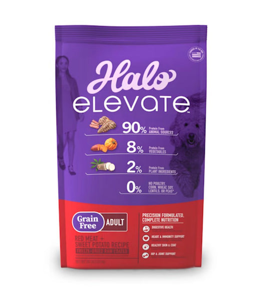 Halo® Elevate Dog Grain Free Sb Red Meat Recipe Dry Food 1.5Kg