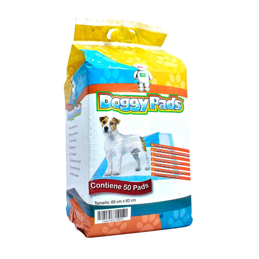 Doggy Pads Para Perro 60X60 50 Unidades
