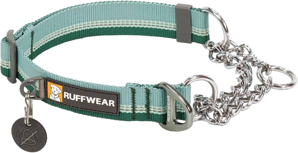 Ruffwear Collar Perro Chain Reaction M River Rock Green