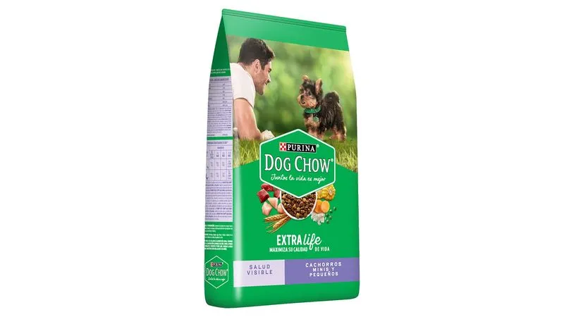 Dog Chow Alimento Seco Perro Cachorro Extra Life Minis 1Kg