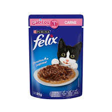 Pouche Felix Gatitos Carne En Salsa 85G