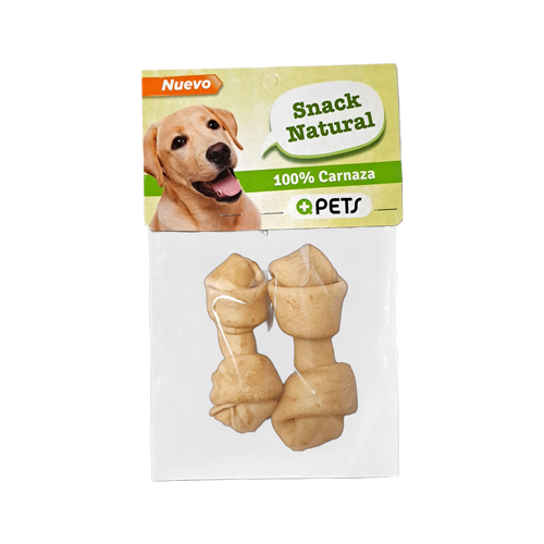 Huesos Qpets 3-4" Natural 2 Unds