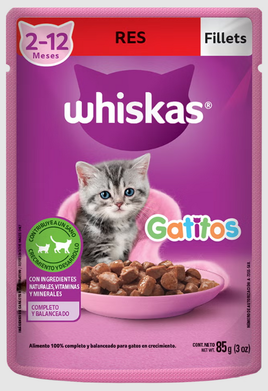 Whiskas Souffle Gatitos Res