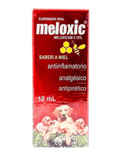 Meloxic Analgesico Perro Y Gato Suspension 10Ml