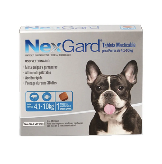 Nexgard  M Azul (4-10Kg)