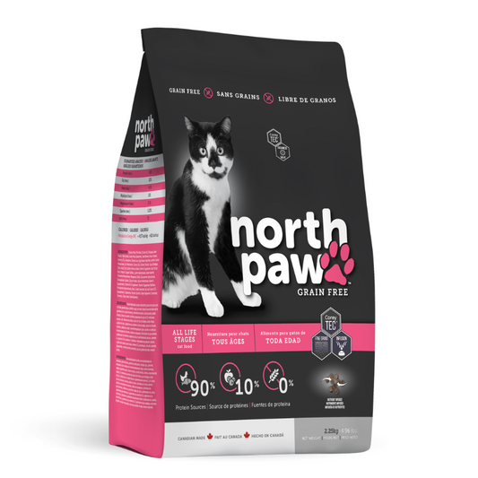 North Paw Grain Free All Life Stages Cat Food 2.25 Kg