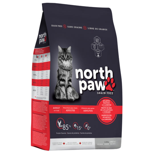 North Paw Grain Free Atlantic Seafood With Lobster Adult Cat Food 1 Kg