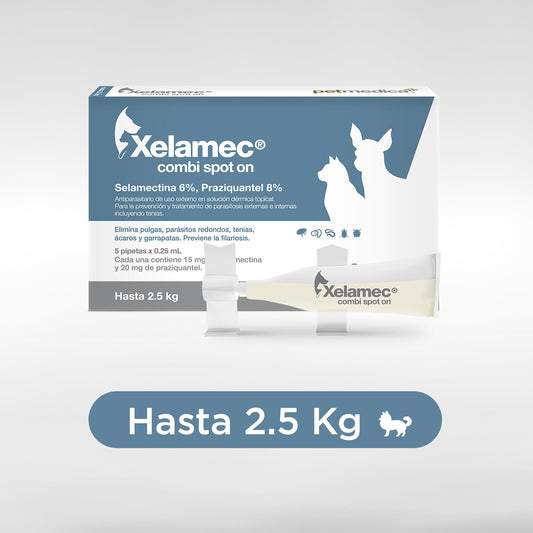 Xelamec 0.25 Ml (-2.5Kg) Unidad*
