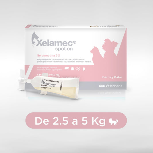 Xelamec 0.50 Ml (2.6Kg-5Kg) Unidad*