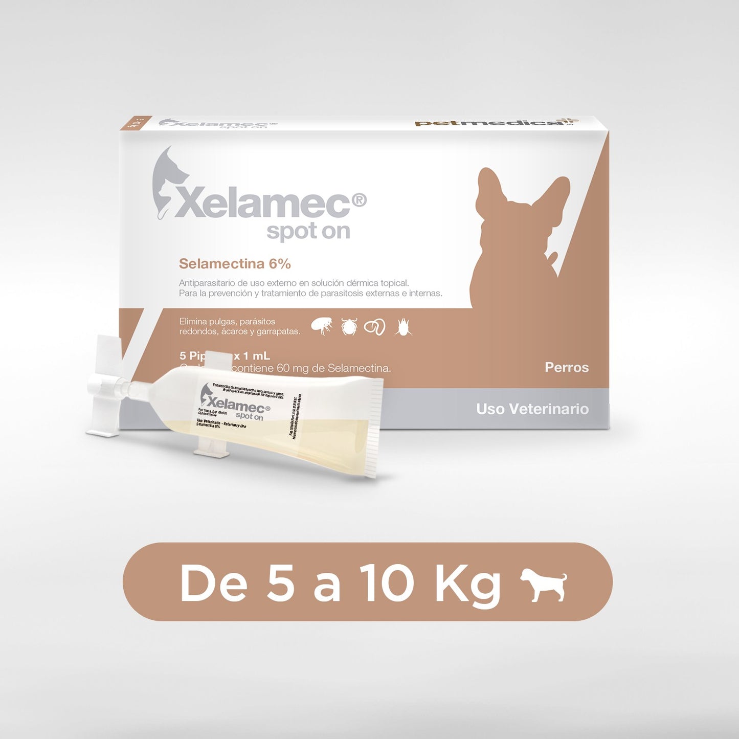 Xelamec 1 Ml (5Kg-10Kg) Unidad*