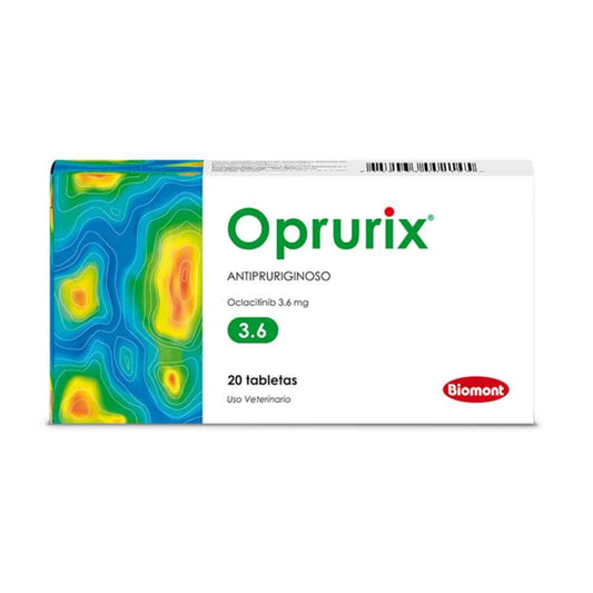 Oprurix 3.6 Mg Caja 20 Unidades
