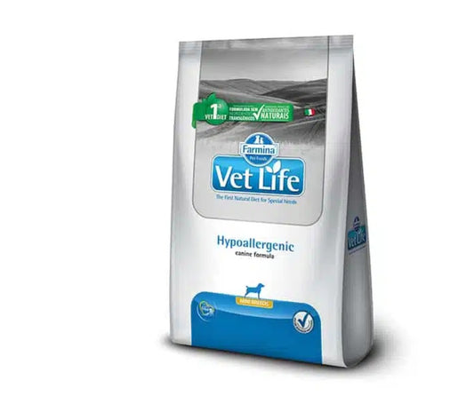 Vet Life Alimento Seco Para Perro Mini Hypoallergenic 2Kg