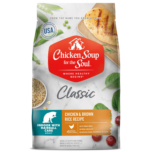 Cs Classic Indoor Cat - Chicken & Brown Rice Recipe Cat 13.5Lb 6.12Kg