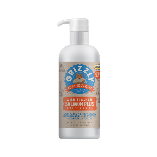 Grizzly Suplemento Perro Y Gato Aciete Salmon 474Ml