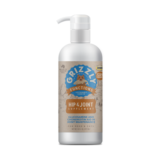 Grizzly Suplemento Perro Y Gato Hip And Joint Aceite 474Ml