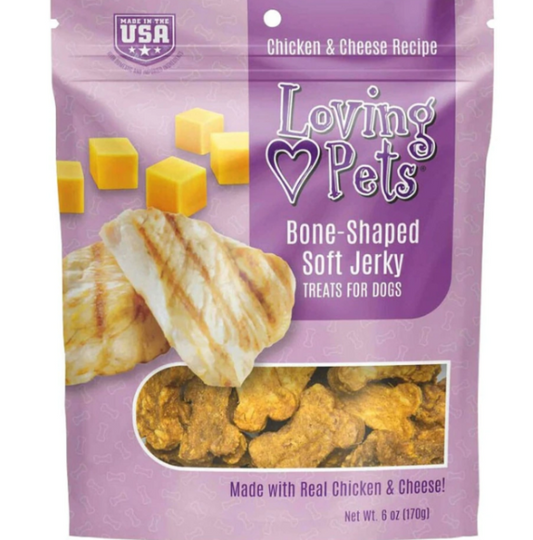 Dog Chick & Cheese Jerky 6 Oz