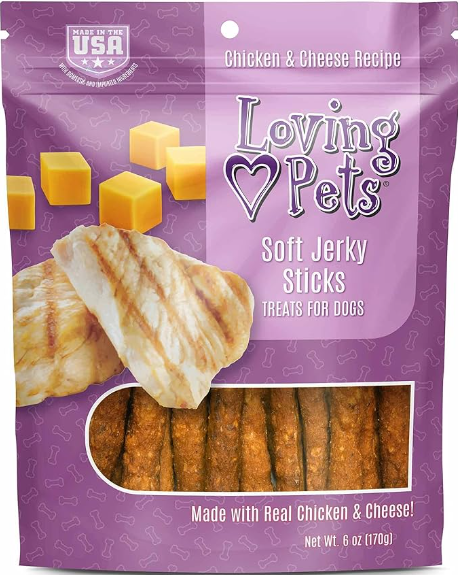 Dog Chick&Cheese Jerky S 6 Oz