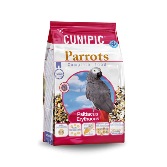 Cunipic Premium Line Parrots Complete Food 1 Kg.