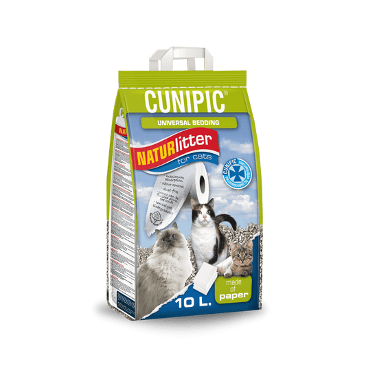 Cunipic Naturlitter Paper For Cats 10L/10Kg