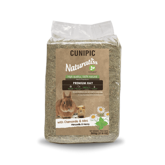 Cunipic Hay With Chamomile & Mint 500G