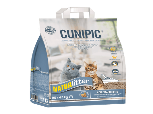 Cunipic Naturlitter Wooden Cat Litter Clumping 10L/3.22Kg