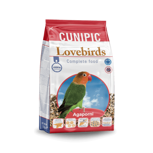 Cunipic Premium Line Love Birds Complete Food 1Kg