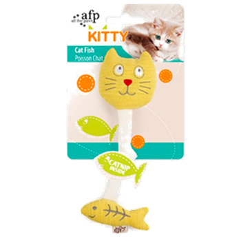 Afp Gato Con Pez Amarillo