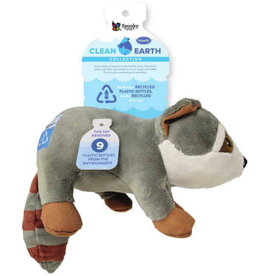 Clean Earth Plush Racoon S