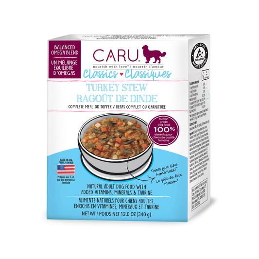 Caru Estofado Perro Clasico Pavo 340 Grs