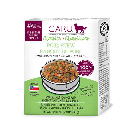 Caru Estofado Perro Clasico Cerdo 340 Grs